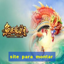 site para montar time de futebol